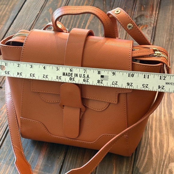 Senreve Mini Maestra leather crossbody shoulder bag backpack - Picture 1 of 7